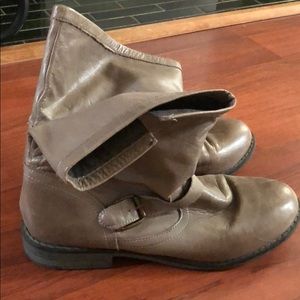 Nine West Taupe Booties